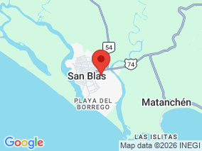 Map of Site Report: San Blas - Fort, Mexico